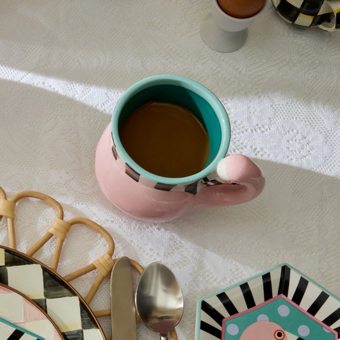 Patience Brewster Flamingo Ceramic Mug image number 5