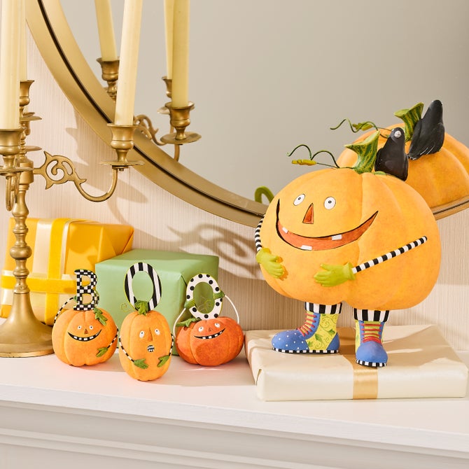 Patience Brewster Corbet Pumpkin Figure image number 1
