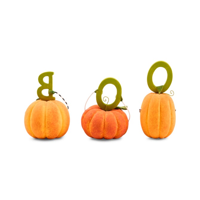 Patience Brewster BOO Pumpkin Letter Set image number 2