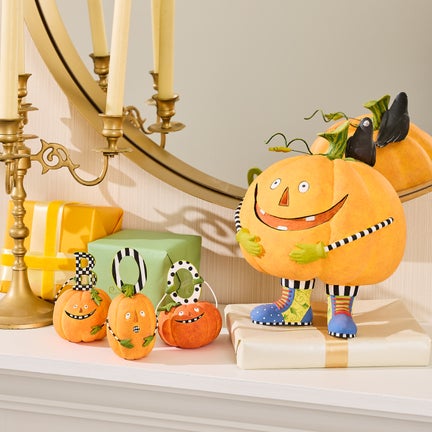 Patience Brewster BOO Pumpkin Letter Set
