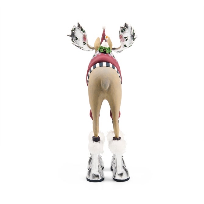 Patience Brewster Mooseltoe Milton Moose Figure image number 3