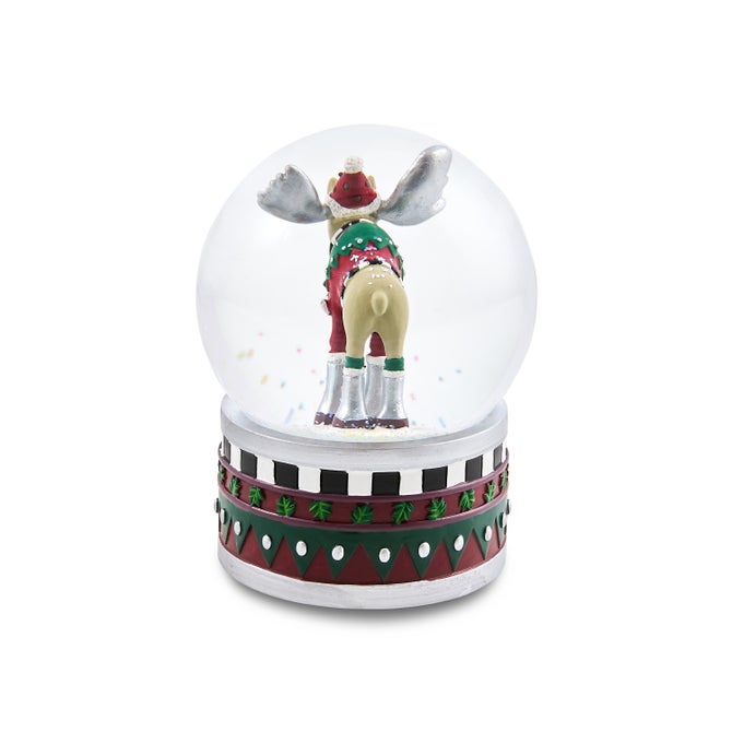 Patience Brewster Mooseltoe Snow Globe image number 2