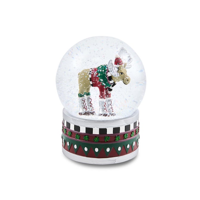 Patience Brewster Mooseltoe Snow Globe image number 3