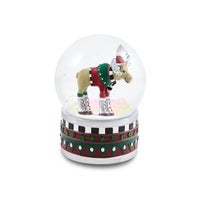 Patience Brewster Mooseltoe Snow Globe