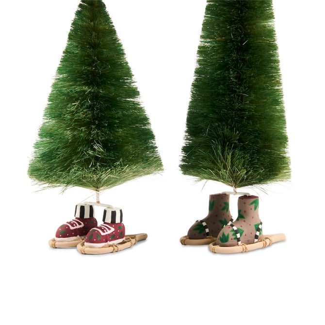 Patience Brewster Mooseltoe Sisal Trees, Set of 2 image number 3
