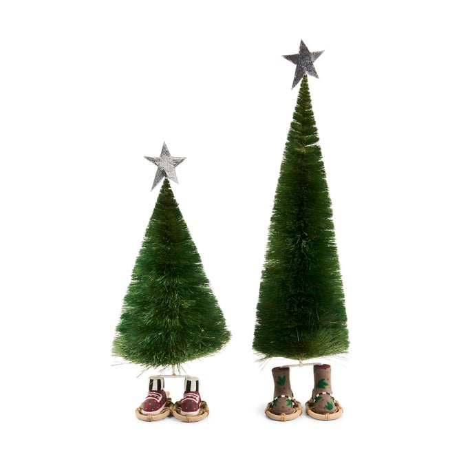 Patience Brewster Mooseltoe Sisal Trees, Set of 2 image number 0