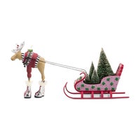 Patience Brewster Mooseltoe Milton Pulling Sleigh