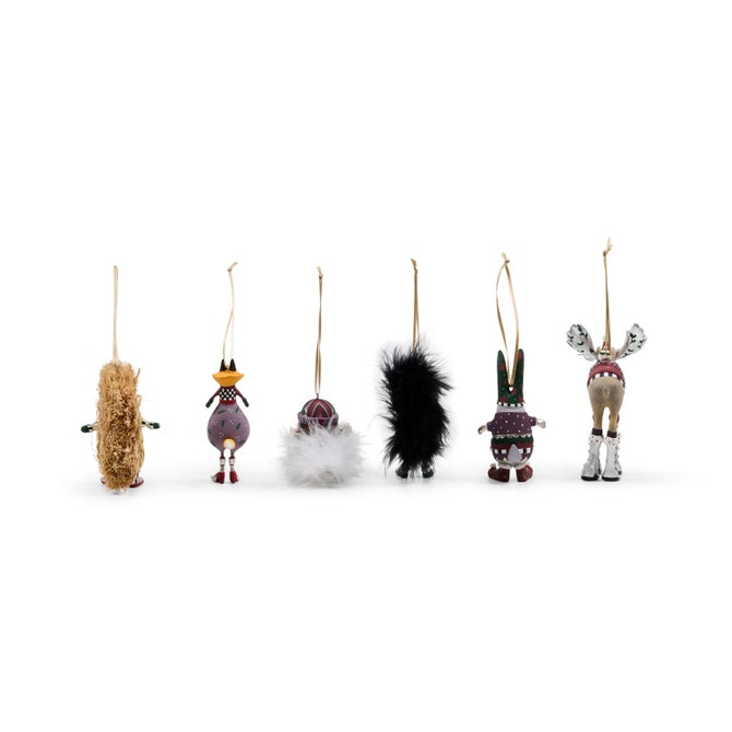 Patience Brewster Mooseltoe Mini Ornaments, Set of 6 image number 2
