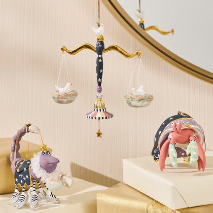 Patience Brewster Libra Zodiac Ornament