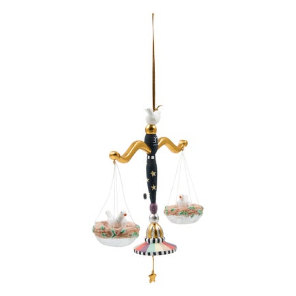 Patience Brewster Libra Zodiac Ornament