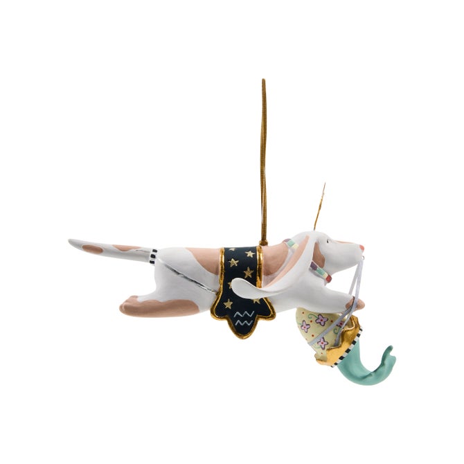 Patience Brewster Aquarius Zodiac Ornament image number 3