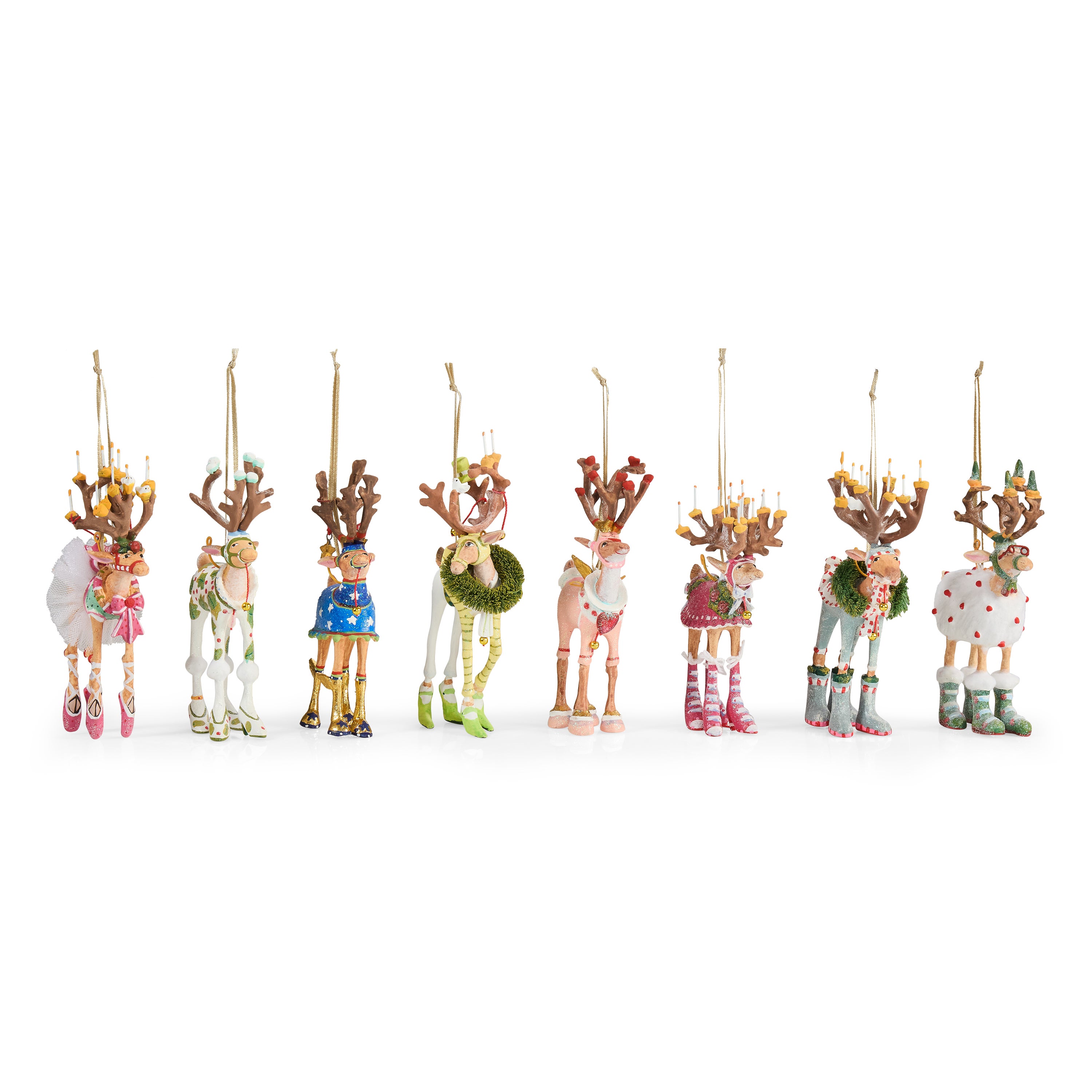 MacKenzie-Childs | Patience Brewster Dash Away Reindeer Mini
