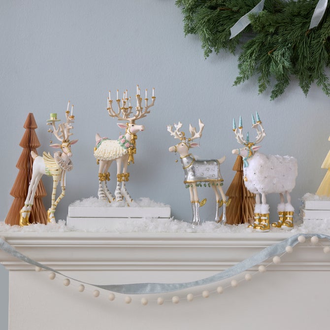 Patience Brewster Moonbeam Reindeer Figure Set-B image number 1
