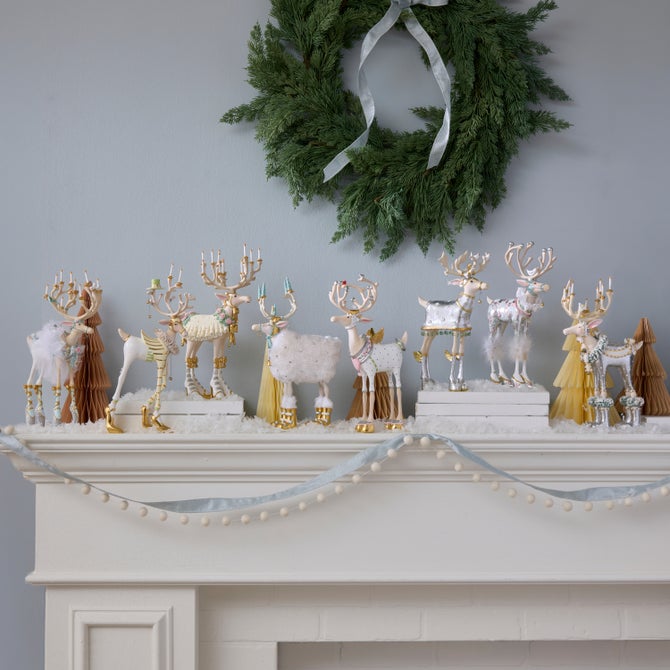 Patience Brewster Moonbeam Reindeer Figure Set-B image number 2