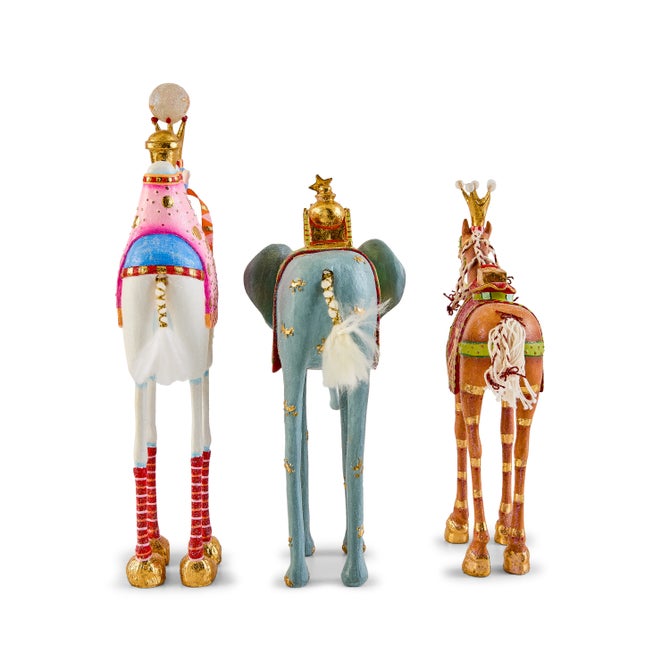 Patience Brewster Nativity Magi Animal Figures, Set of 3 image number 7