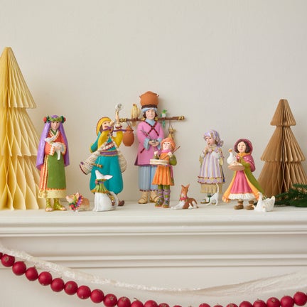Patience Brewster Nativity Manger Figures Set
