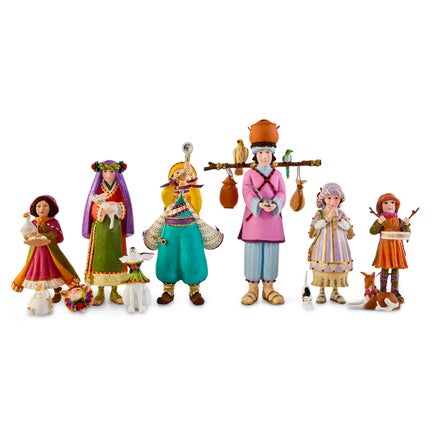 Patience Brewster Nativity Manger Figures Set