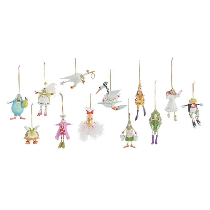 Patience Brewster 12 Days Mini Ornaments Set image number 0
