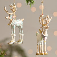 Patience Brewster Moonbeam Reindeer Mini Ornaments Set