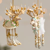 Patience Brewster Moonbeam Reindeer Mini Ornaments Set
