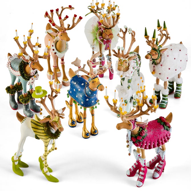 Patience Brewster Dash Away Reindeer Figure Collection image number 7