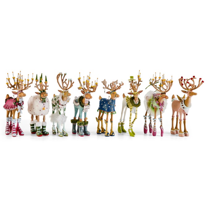 Patience Brewster Dash Away Reindeer Figure Collection image number 0
