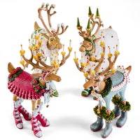 Patience Brewster Dash Away Reindeer Figure Set