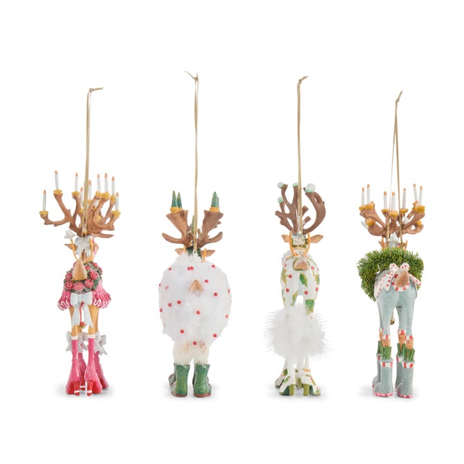 Patience Brewster Dash Away Reindeer Ornament Set image number 4