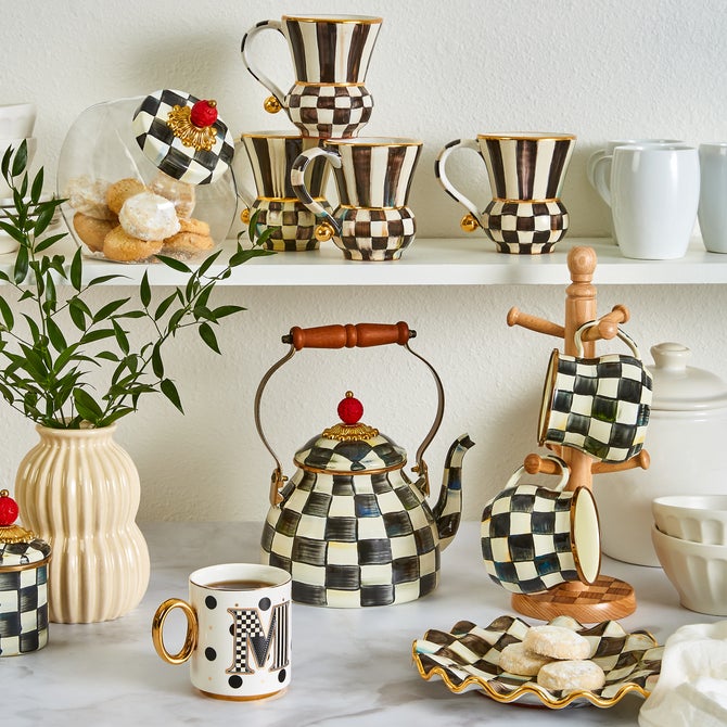 Courtly Check Fluted Ceramic Dinnerware image number 15