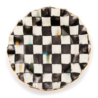 Courtly Check Fluted Ceramic Dinnerware