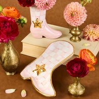 Lainey Wilson Rosy Check Cowgirl Boot Dish
