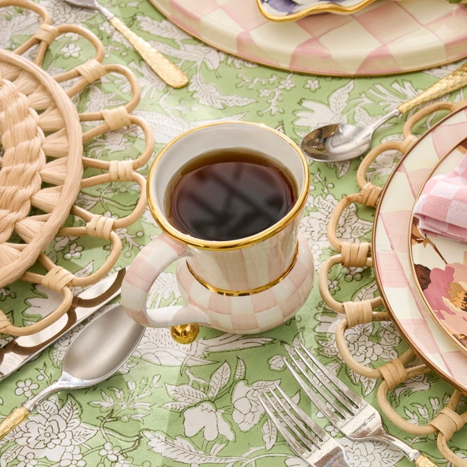 Rosy Check Ceramic Mug image number 5