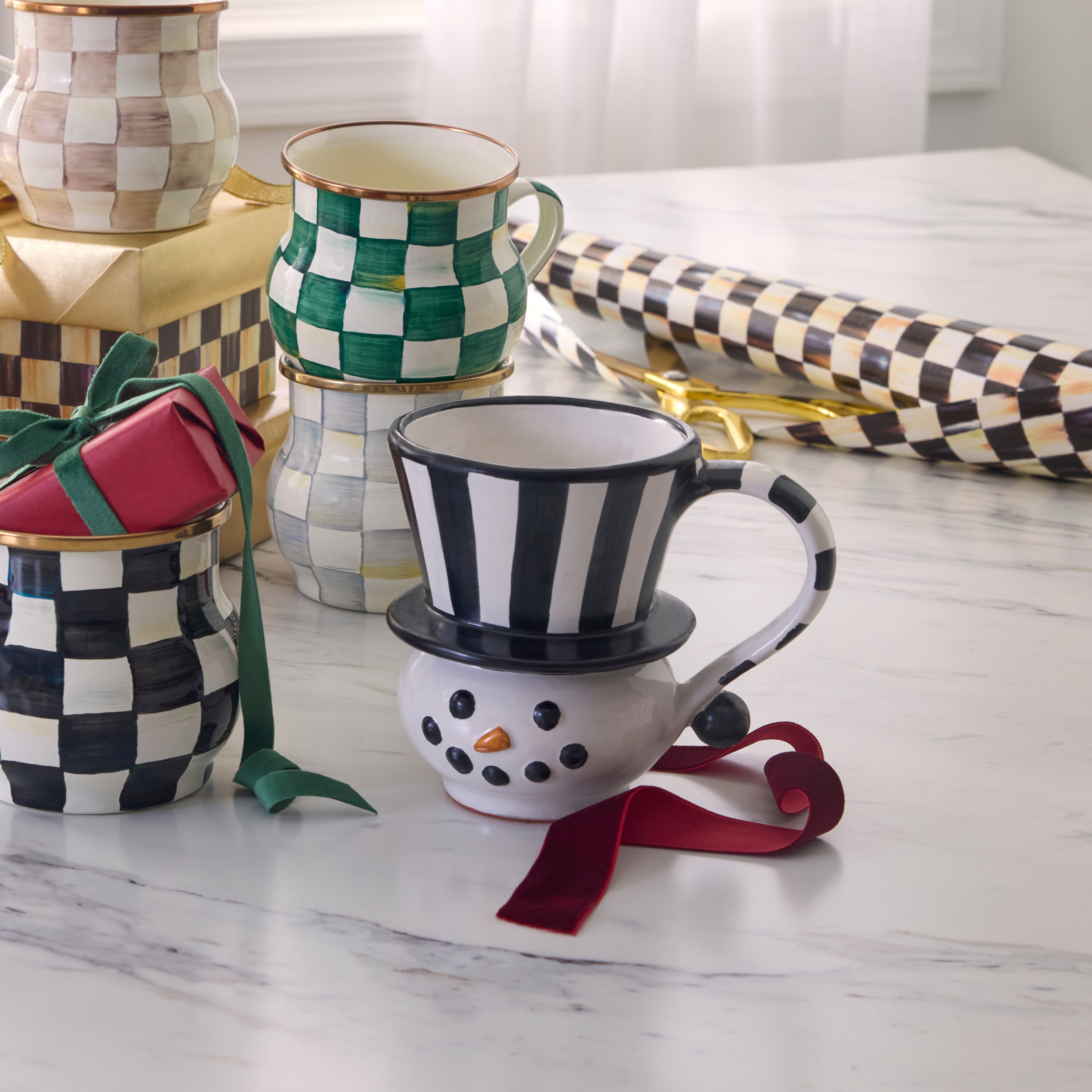 MacKenzie-Childs | Collectors Series: Mug Edition - Snowman