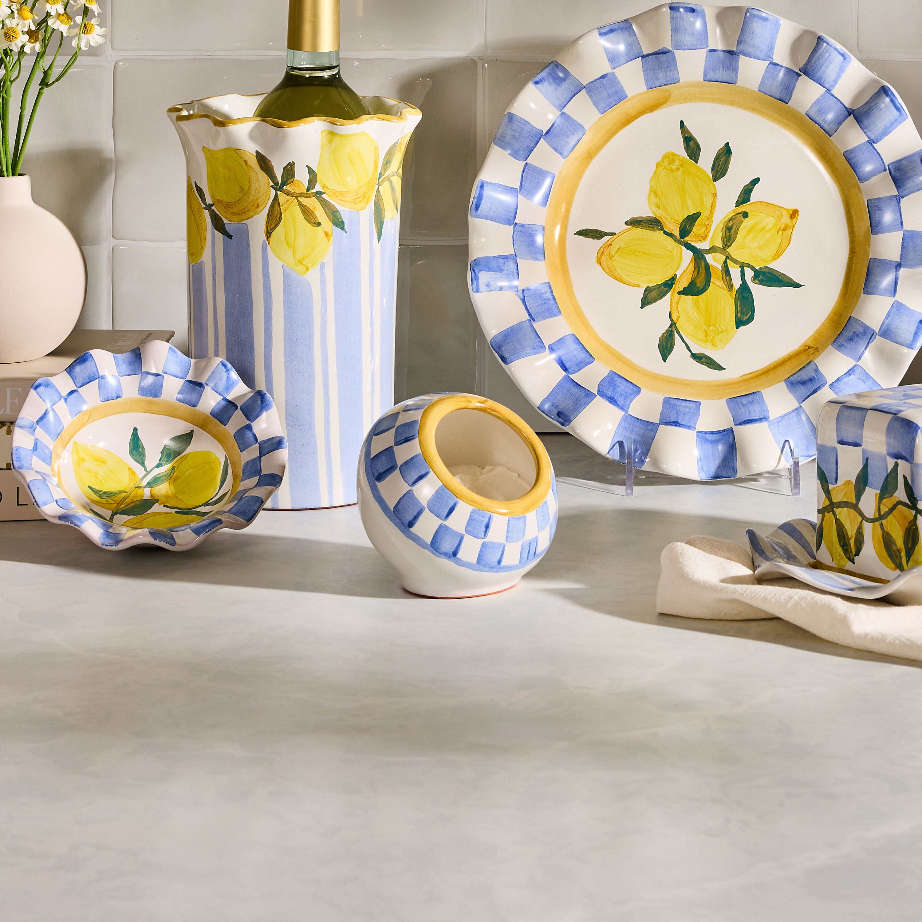 MacKenzie-Childs | Cheese Gal Salt Cellar