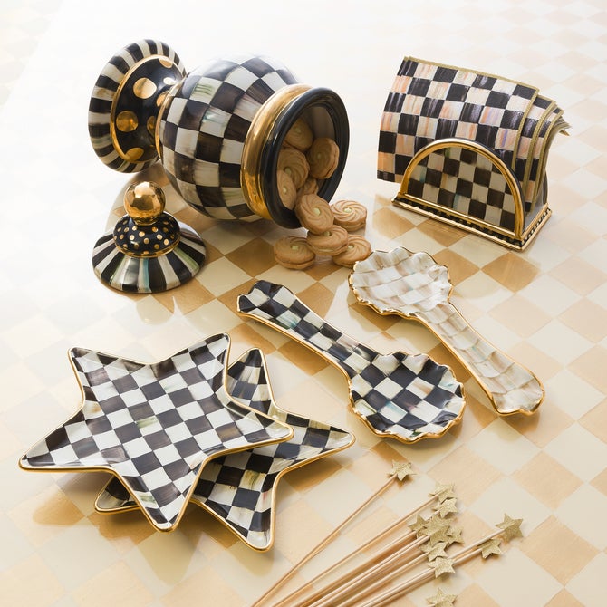 Courtly Check Ceramic Spoon Rest image number 10
