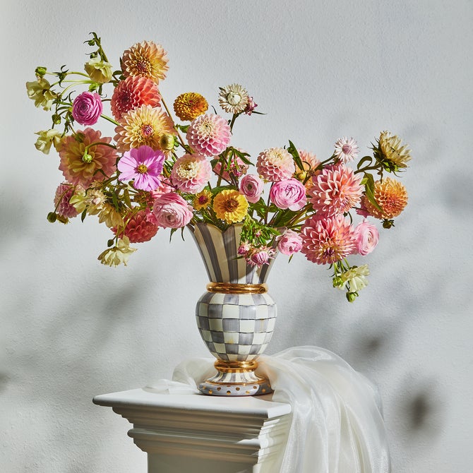 Sterling Check Great Vase image number 1