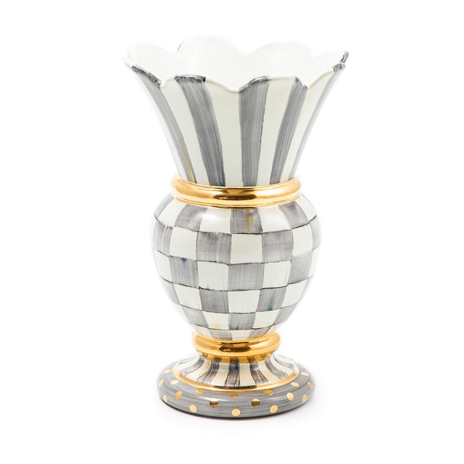 Sterling Check Great Vase image number 0