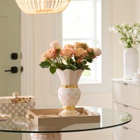 Rosy Check Ceramic Great Vase