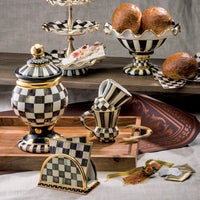 Courtly Check Ceramic Serving Platter