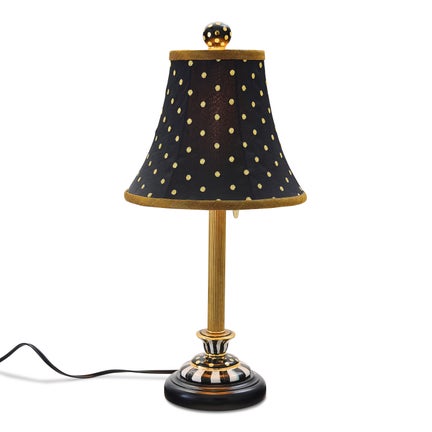 Black Tie Courtly Candlestick Table Lamp