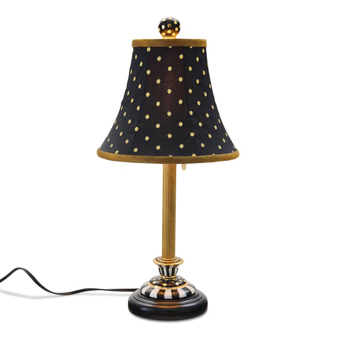 Black Tie Courtly Candlestick Table Lamp image number 1