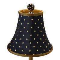 Black Tie Courtly Candlestick Table Lamp