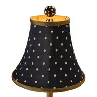Black Tie Courtly Candlestick Table Lamp
