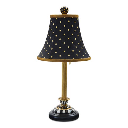 Black Tie Courtly Candlestick Table Lamp