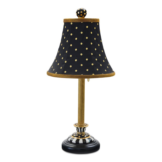 Black Tie Courtly Candlestick Table Lamp image number 0