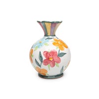 Painted Garden Medium Bud Vase