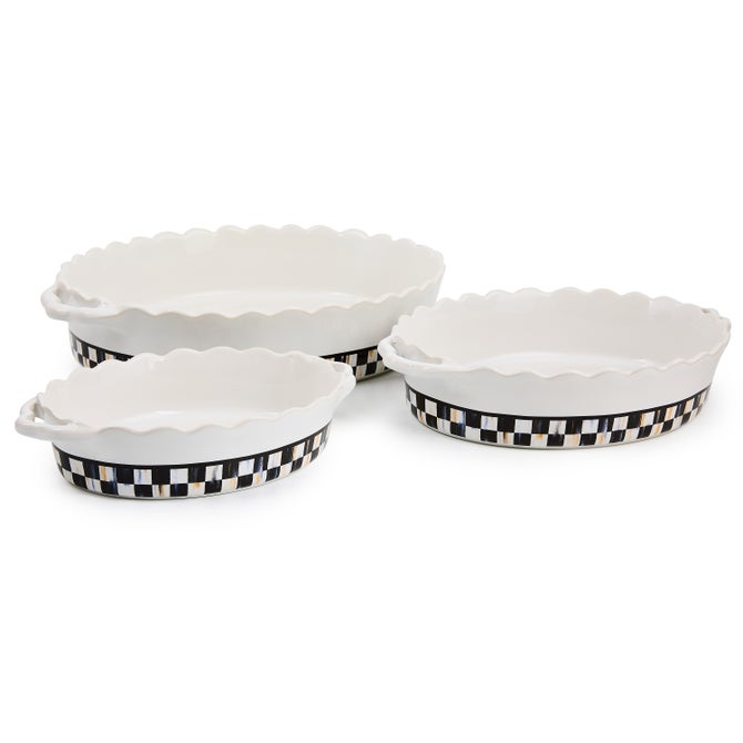 Courtly Check Everyday Medium Oval Baker image number 2