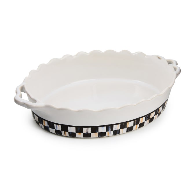 Courtly Check Everyday Medium Oval Baker image number 0