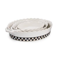 Courtly Check Everyday Large Oval Baker
