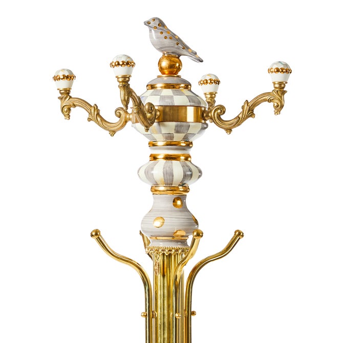 Sterling Check Coat Perch image number 2